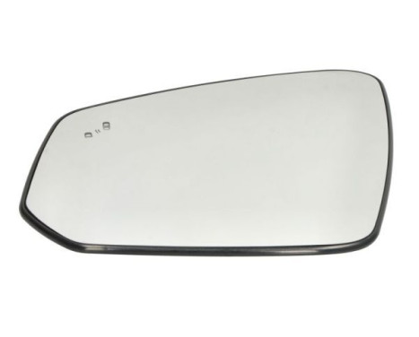 Mirror glass, outside mirror