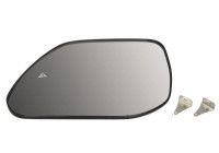 Mirror glass, outside mirror