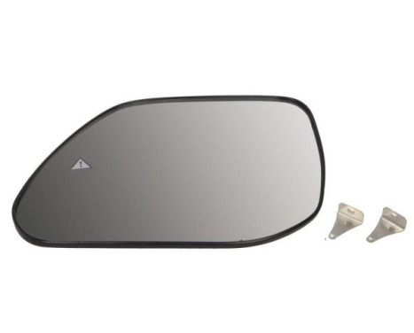 Mirror glass, outside mirror