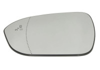 Mirror glass, outside mirror