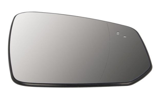Mirror glass, outside mirror