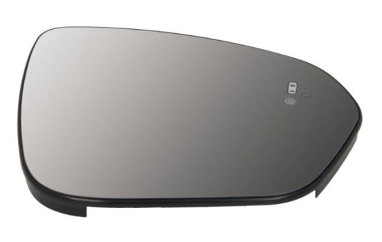 Mirror glass, outside mirror