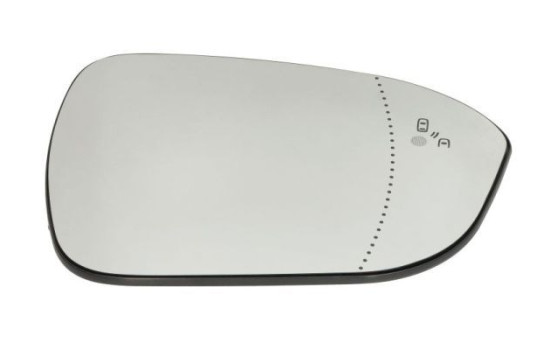 Mirror glass, outside mirror