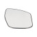 Mirror glass, outside mirror
