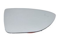Mirror glass, outside mirror