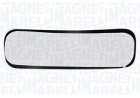 Mirror glass, wide angle mirror