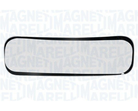 Mirror glass, wide angle mirror