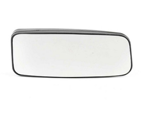 Mirror glass, wide angle mirror