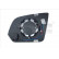 Mirror glass, Wing mirror 321-0179-1 TYC