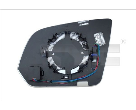 Mirror glass, Wing mirror 321-0180-1 TYC