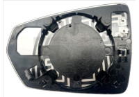 Mirror glass, Wing mirror 337-0318-1 TYC