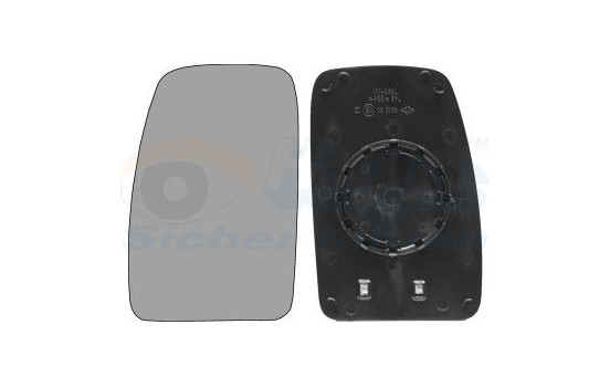 Mirror Glass, Wing mirror 4387837 Hagus, Image 2