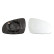 Mirror glass, Wing mirror 6402677 Alkar