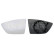 Mirror glass, Wing mirror 6433807 Alkar