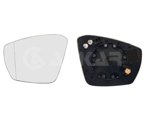Mirror glass, Wing mirror 6441531 Alkar