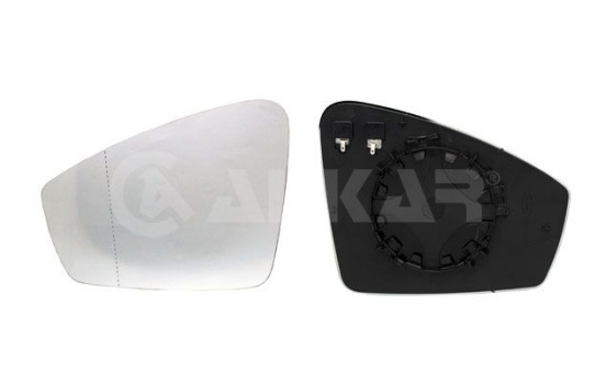 Mirror glass, Wing mirror 6471192 Alkar