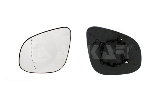 Mirror glass, Wing mirror 6481698 Alkar