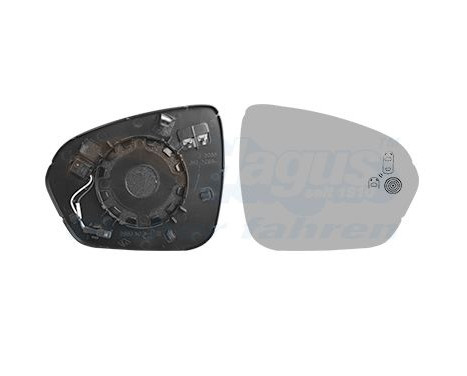 Mirror Glass, Wing mirror * HAGUS * 1557836