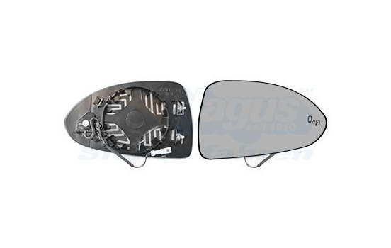 Mirror Glass, Wing Mirror * HAGUS * 3804836