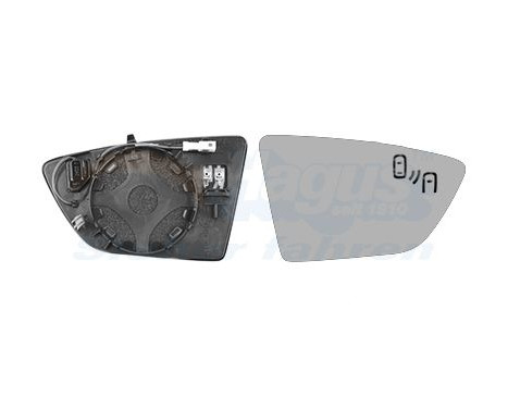 Mirror Glass, Wing Mirror * HAGUS * 4929836