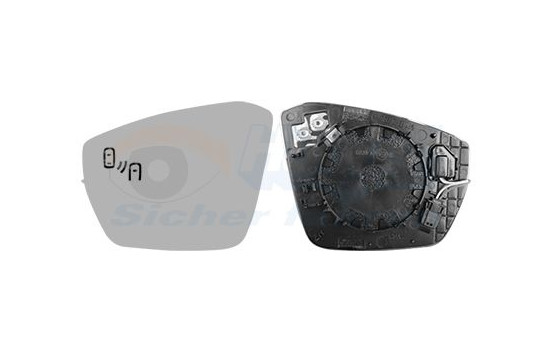 Mirror Glass, Wing mirror * HAGUS * 7631836