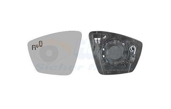 Mirror Glass, Wing Mirror * HAGUS * 7643835