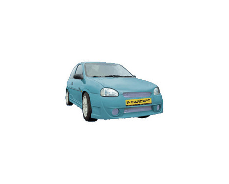 Carcept Front bumper Opel Corsa B 1993-2000 Basic II, Thumbnail 2 Carcept Front bumper Opel Corsa B 1993-2000 Basic II, Thumbnail 2