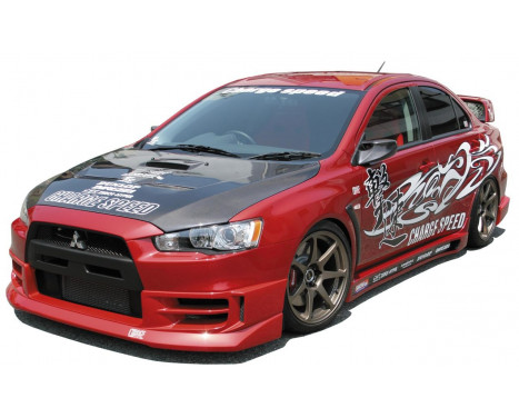 Chargespeed Front spoiler Mitsubishi Lancer Evo X CZ4A HalfType (FRP) Chargespeed Front spoiler Mitsubishi Lancer Evo X CZ4A HalfType (FRP)