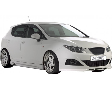 Front spoiler Seat Ibiza 6J 3/5 doors 2008- Excl. FR / Cupra (ABS) Front spoiler Seat Ibiza 6J 3/5 doors 2008- Excl. FR / Cupra (ABS)