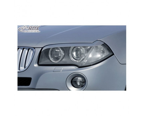Headlight Spoilers BMW X3 E83 2004-2010 (ABS) Headlight Spoilers BMW X3 E83 2004-2010 (ABS)