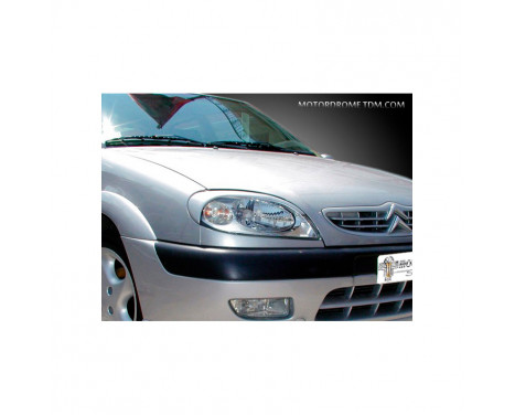 Headlight spoilers Citroën Saxo 1999-2003 (ABS) Headlight spoilers Citroën Saxo 1999-2003 (ABS)