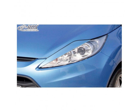 Headlight Spoilers Ford Fiesta VI 2008-2012 (ABS) Headlight Spoilers Ford Fiesta VI 2008-2012 (ABS)