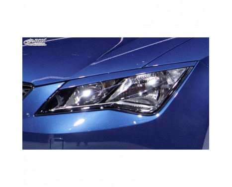 Headlight Spoilers Seat Leon 5F SC / 5-door / ST 2013- (ABS) Headlight Spoilers Seat Leon 5F SC / 5-door / ST 2013- (ABS)