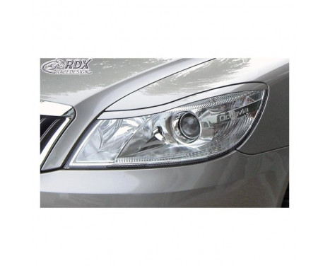 Headlight Spoilers Skoda Octavia II Facelift 2009-2012 (ABS) Headlight Spoilers Skoda Octavia II Facelift 2009-2012 (ABS)
