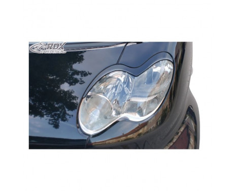 Headlight Spoilers Smart C450 Facelift 2003-2007 (ABS) Headlight Spoilers Smart C450 Facelift 2003-2007 (ABS)