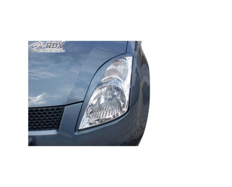 Headlight Spoilers Suzuki Swift II 2005-2010 (ABS) Headlight Spoilers Suzuki Swift II 2005-2010 (ABS)