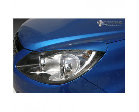 Opel Corsa D 2006-2014 (ABS) headlight spoilers Opel Corsa D 2006-2014 (ABS) headlight spoilers