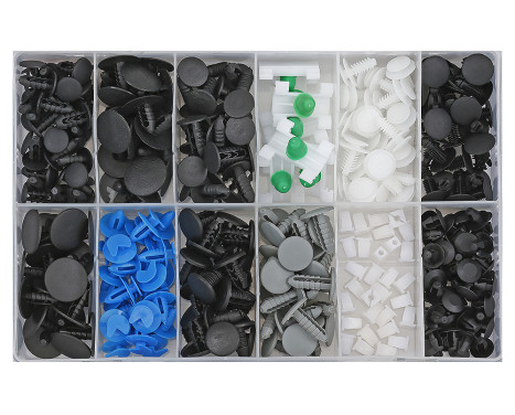 Assortment of upholstery clips for Fiat 308 pieces
