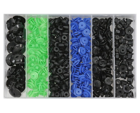 Assortment of upholstery clips for Vauxhall / Opel 300 pieces