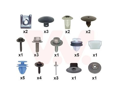 FRONT MUDGUARD MOUNTING KIT