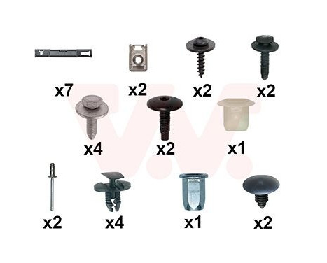 FRONT MUDGUARD MOUNTING KIT