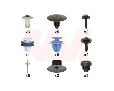 FRONT MUDGUARD MOUNTING KIT
