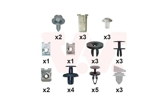 FRONT MUDGUARD MOUNTING KIT