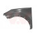 FRONT FENDER LEFT 8383657 Van Wezel, Thumbnail 2