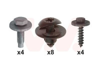 FRONT MUDGUARD MOUNTING KIT 1809796 Van Wezel