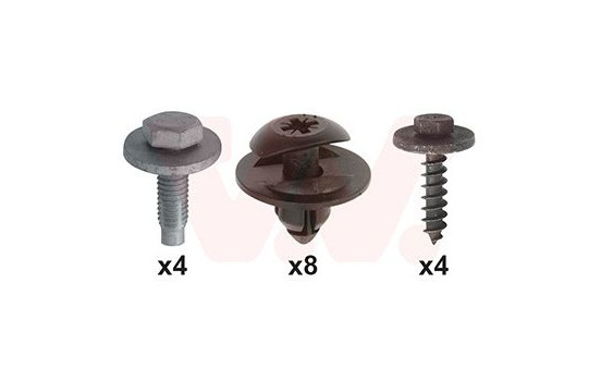 FRONT MUDGUARD MOUNTING KIT 1809796 Van Wezel