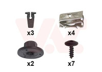 FRONT MUDGUARD MOUNTING KIT 5742796 Van Wezel