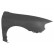 Front Mudguard RIGHT to '98 without Indicator Light HOLE 8216658 Van Wezel