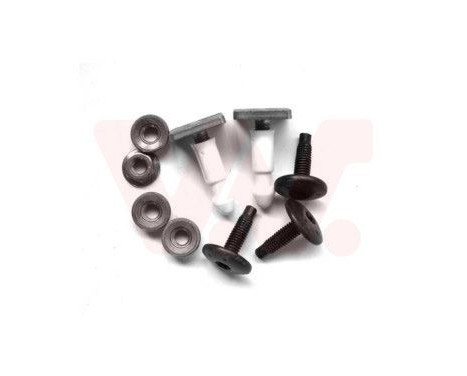 Mount Kit, bumper 4028793 Van Wezel, Image 2