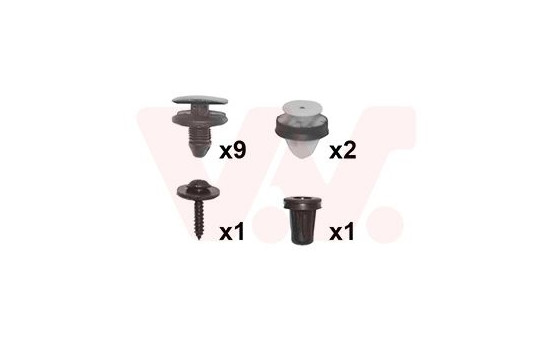 Mount Kit, mud guard 4035796 Van Wezel